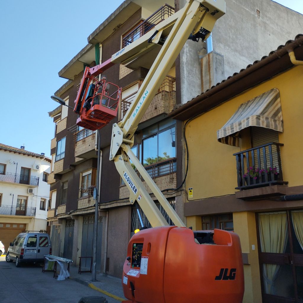 Alquiler plataformas elevadoras Huesca