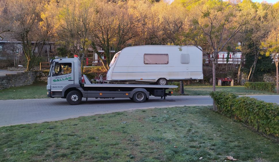 Transporte caravanas Graus