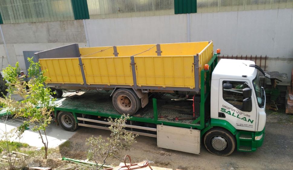 Transporte maquinaria agricola Graus